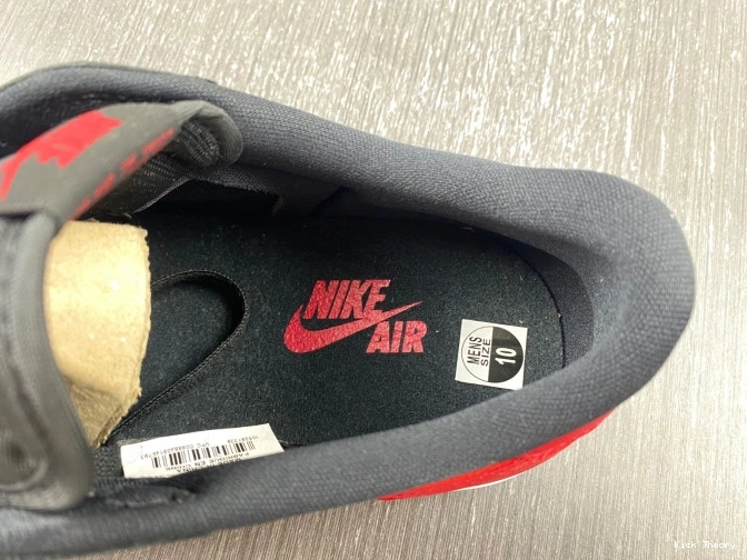 Kick Theory Air 1 Bred Low Retro Jordan 705329-001 0714